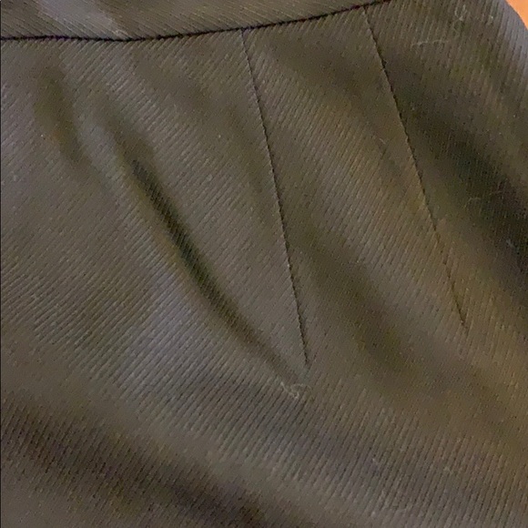 Talbots black Classic pencil skirt with front slit - Picture 3 of 7